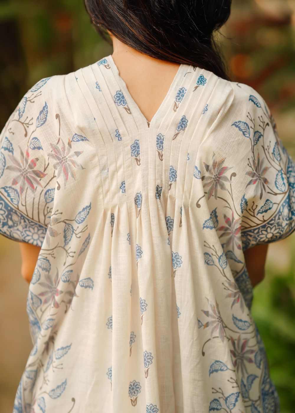 Flora Linen Kaftan