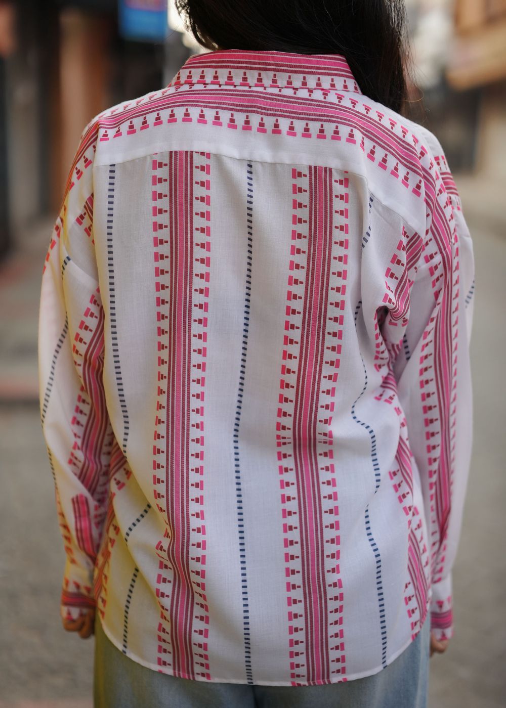 Pink Ikat Shirt