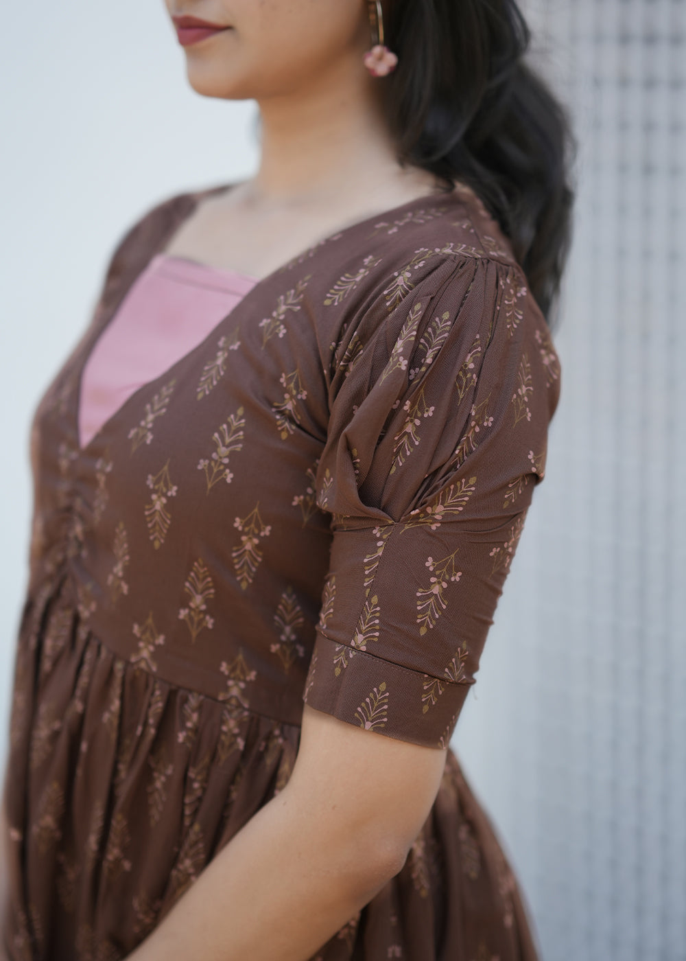 Classic Brown Dress**