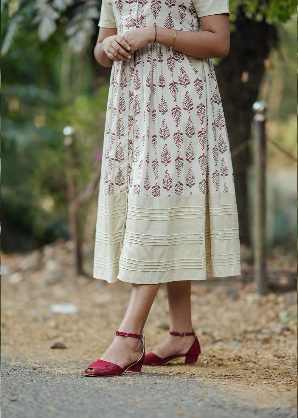 Paisley Whispers Dress**