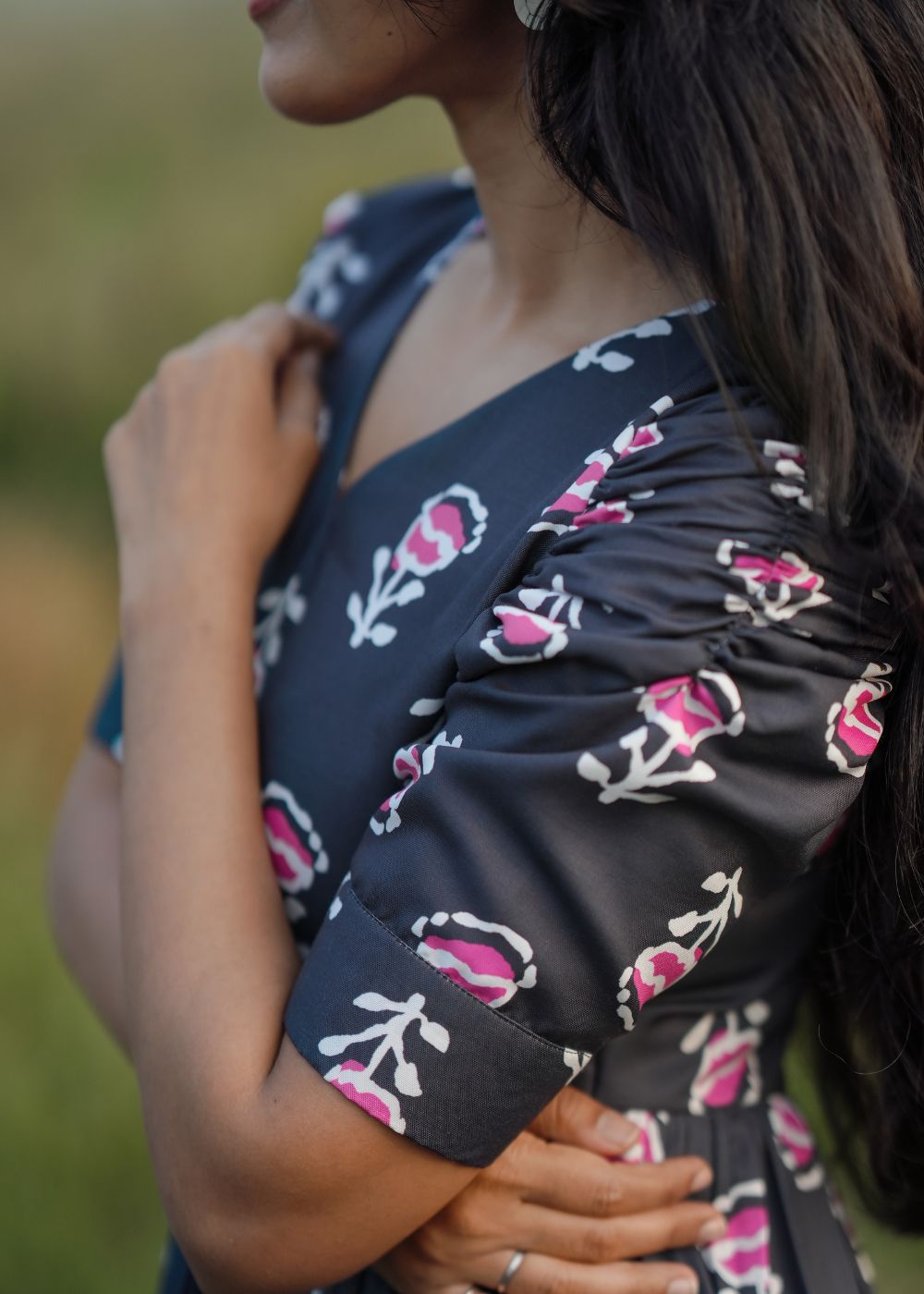 Floral Twilight Flare**