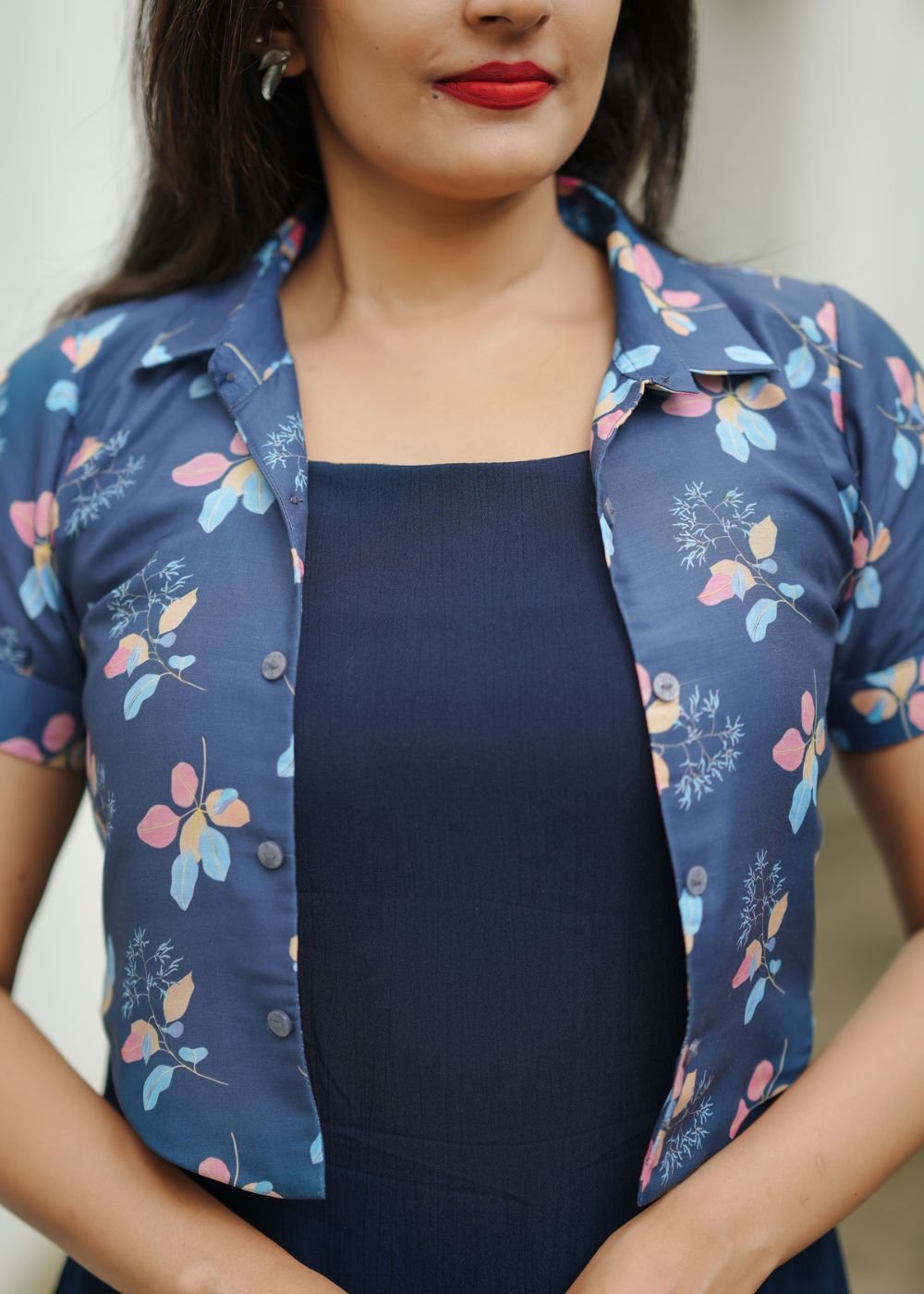 Navy Petals**