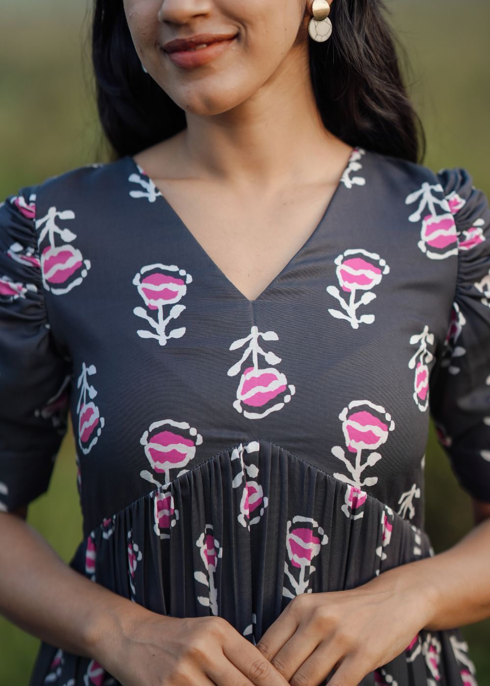 Floral Twilight Flare**
