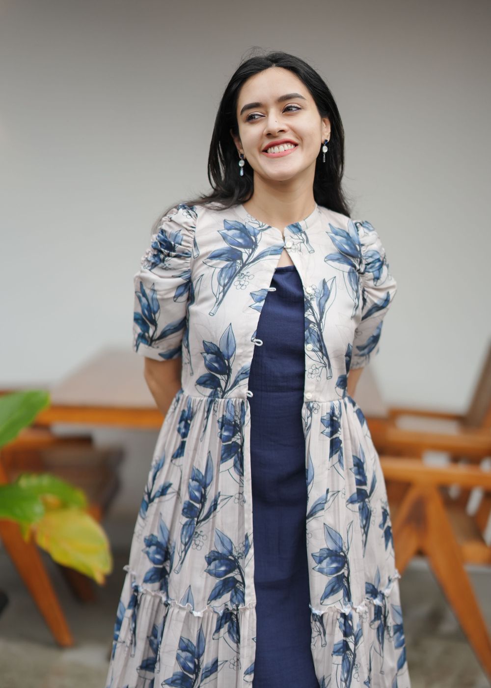 Blue Linen Serenity