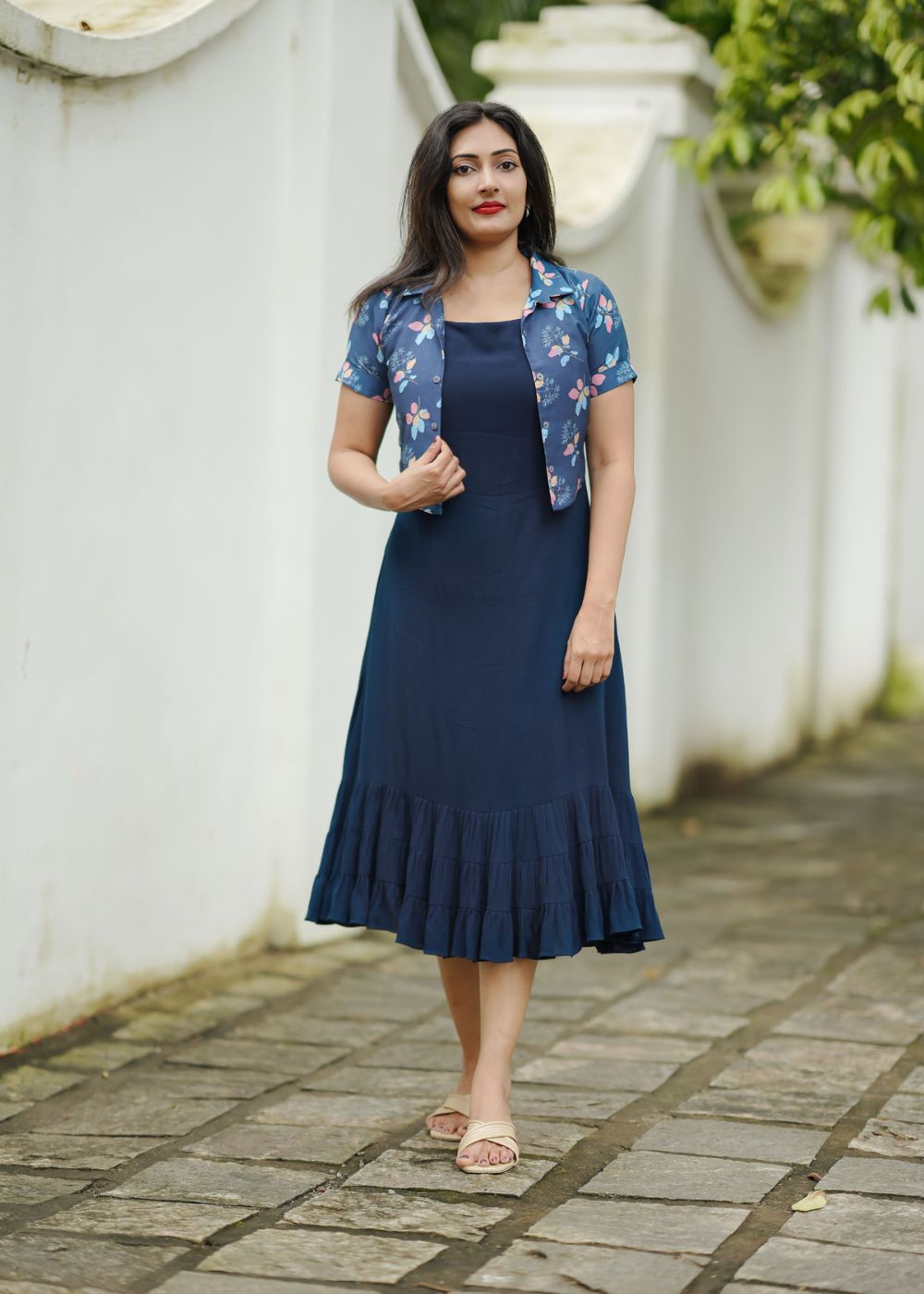 Navy Petals**