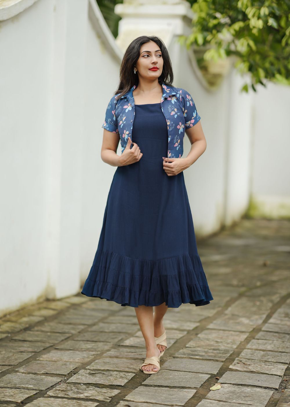 Navy Petals**