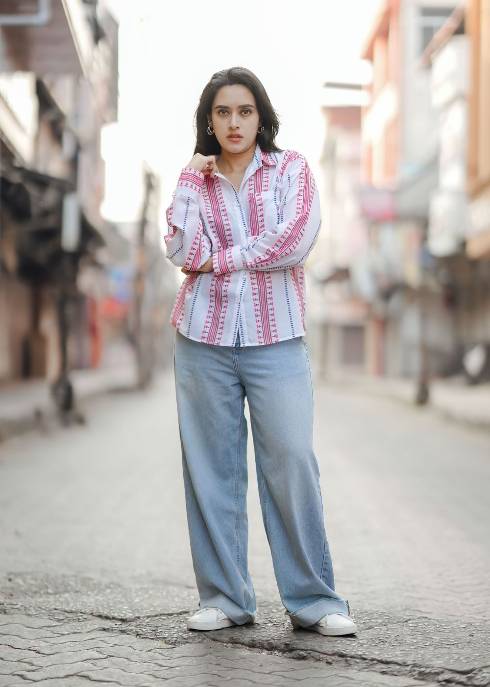 Pink Ikat Shirt