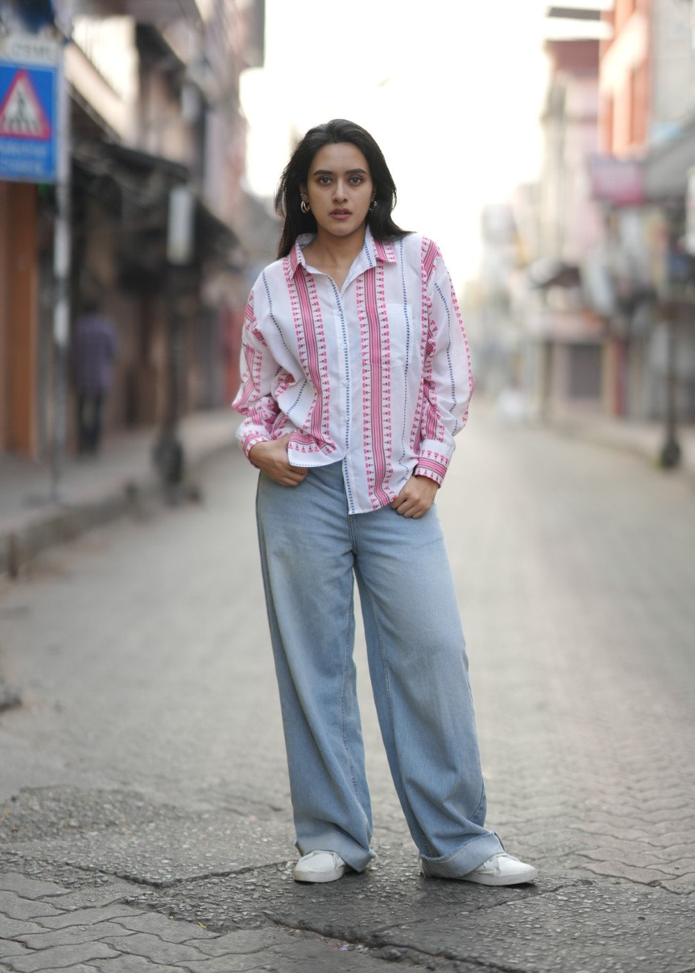 Pink Ikat Shirt