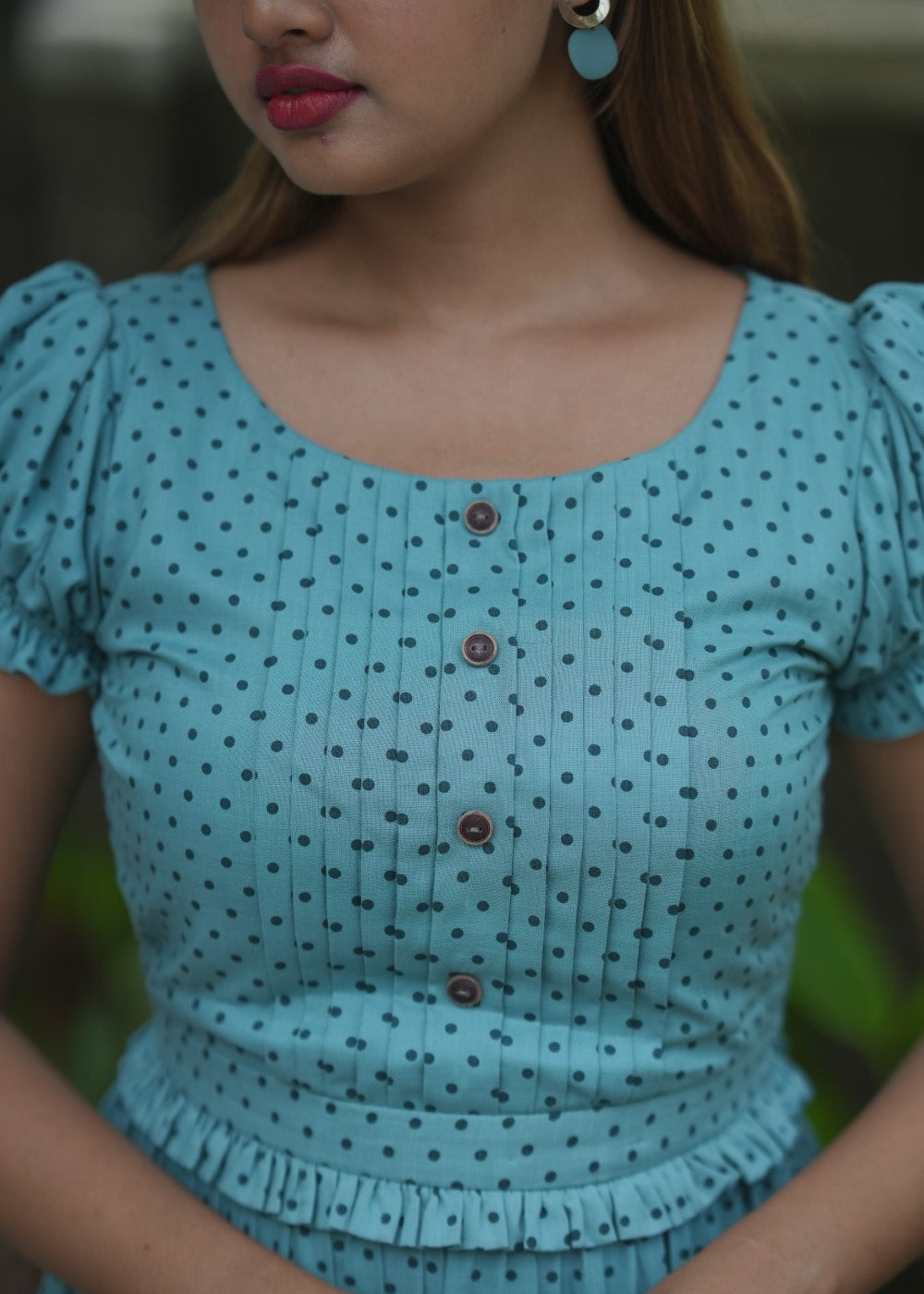 Teal Dotscape**