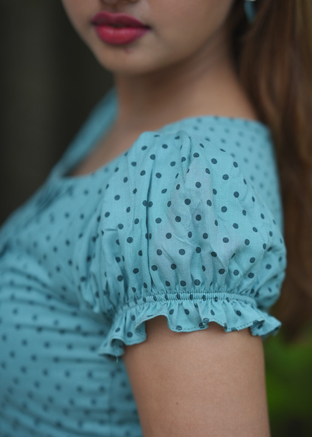 Teal Dotscape**