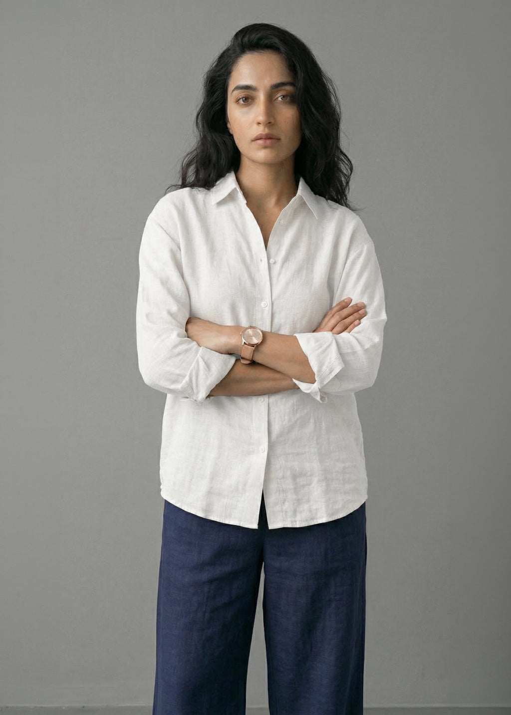 Linen Ivory Shirt