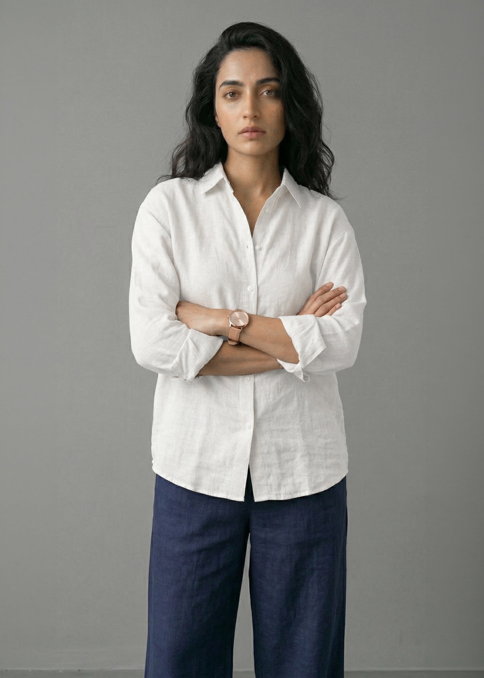Linen Ivory Shirt