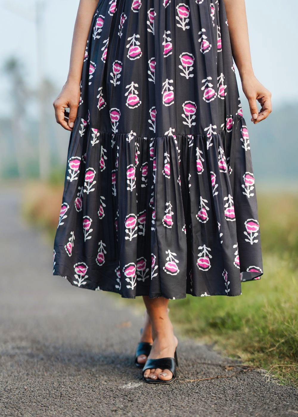 Floral Twilight Flare**