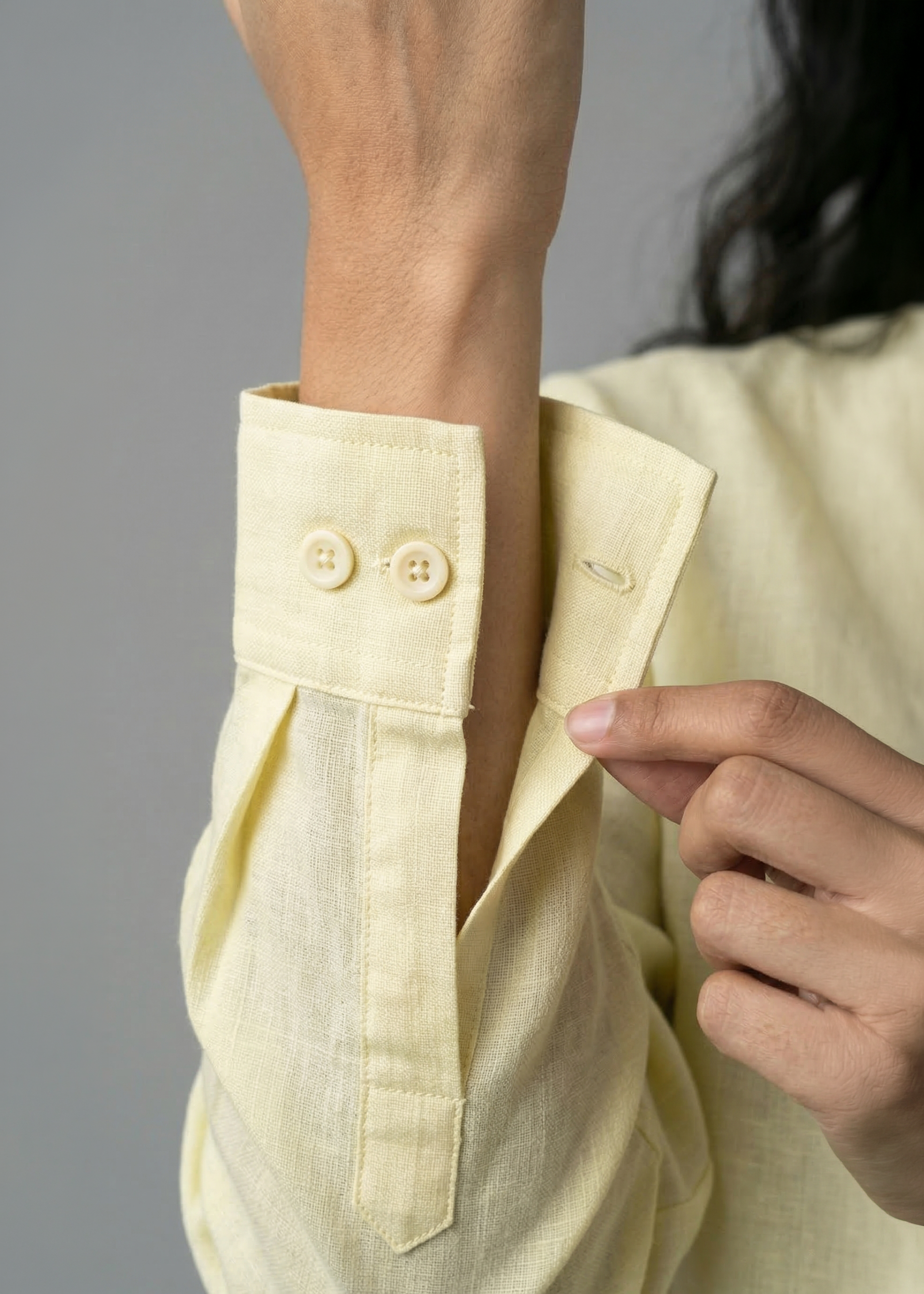 Linen Lime Shirt